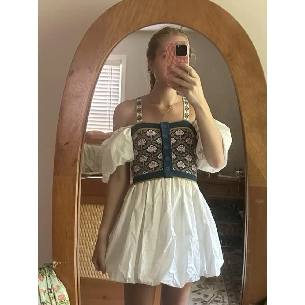 NWT Size XS - Anthropologie  Maeve Square-Neck Crop Sweater Tank (NWT US$ 88) - Picture 9 of 12